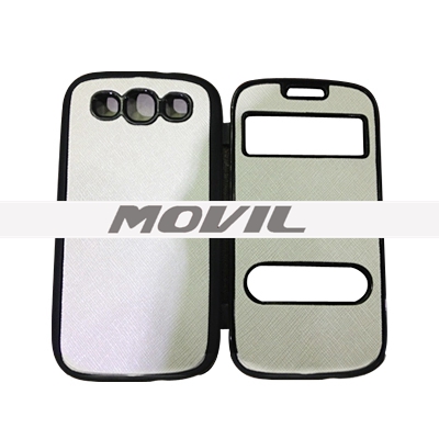 SCB-221 Fundas con ventana de vista para Samsung S3 I9300 SCB-221-0